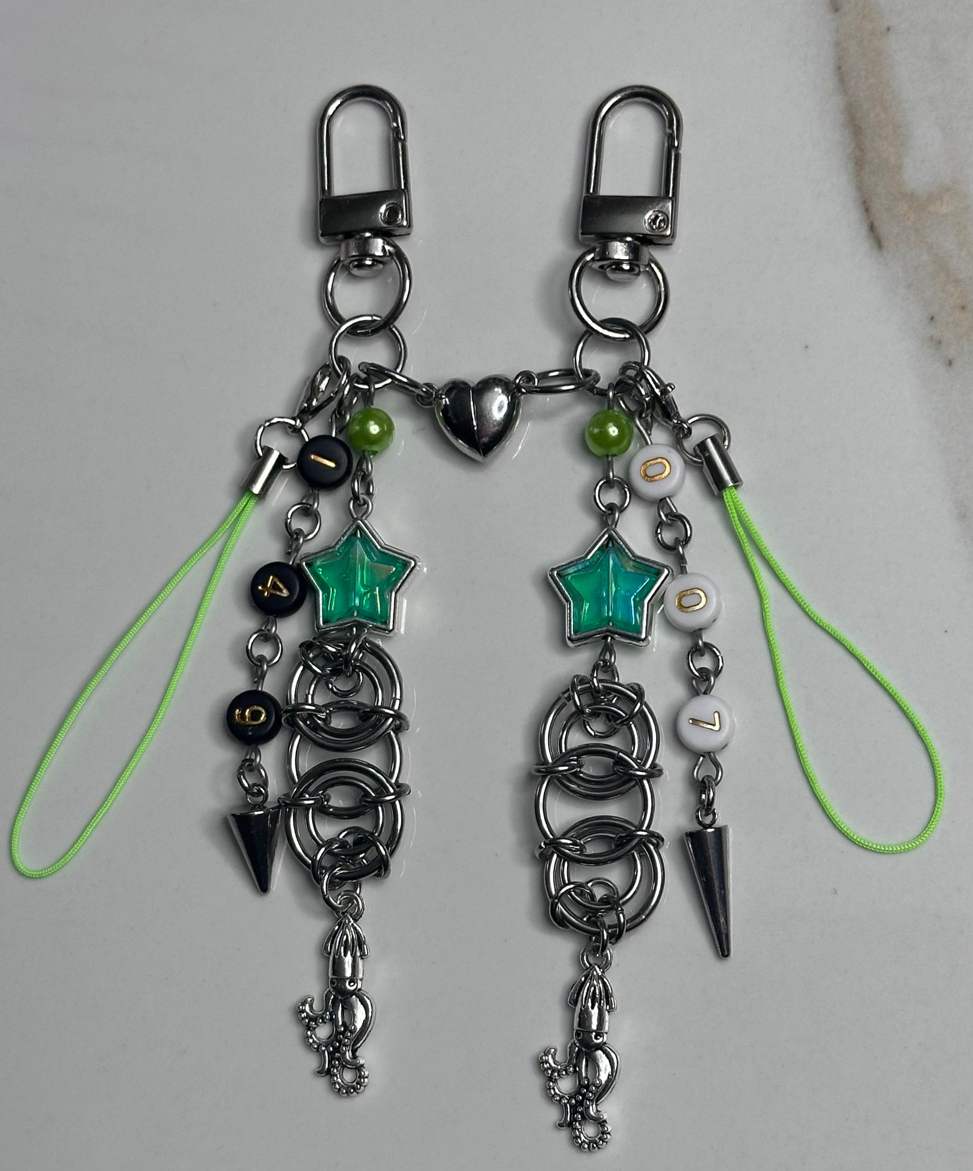 SQUID GAMES Couple Keychain - 007 & 149