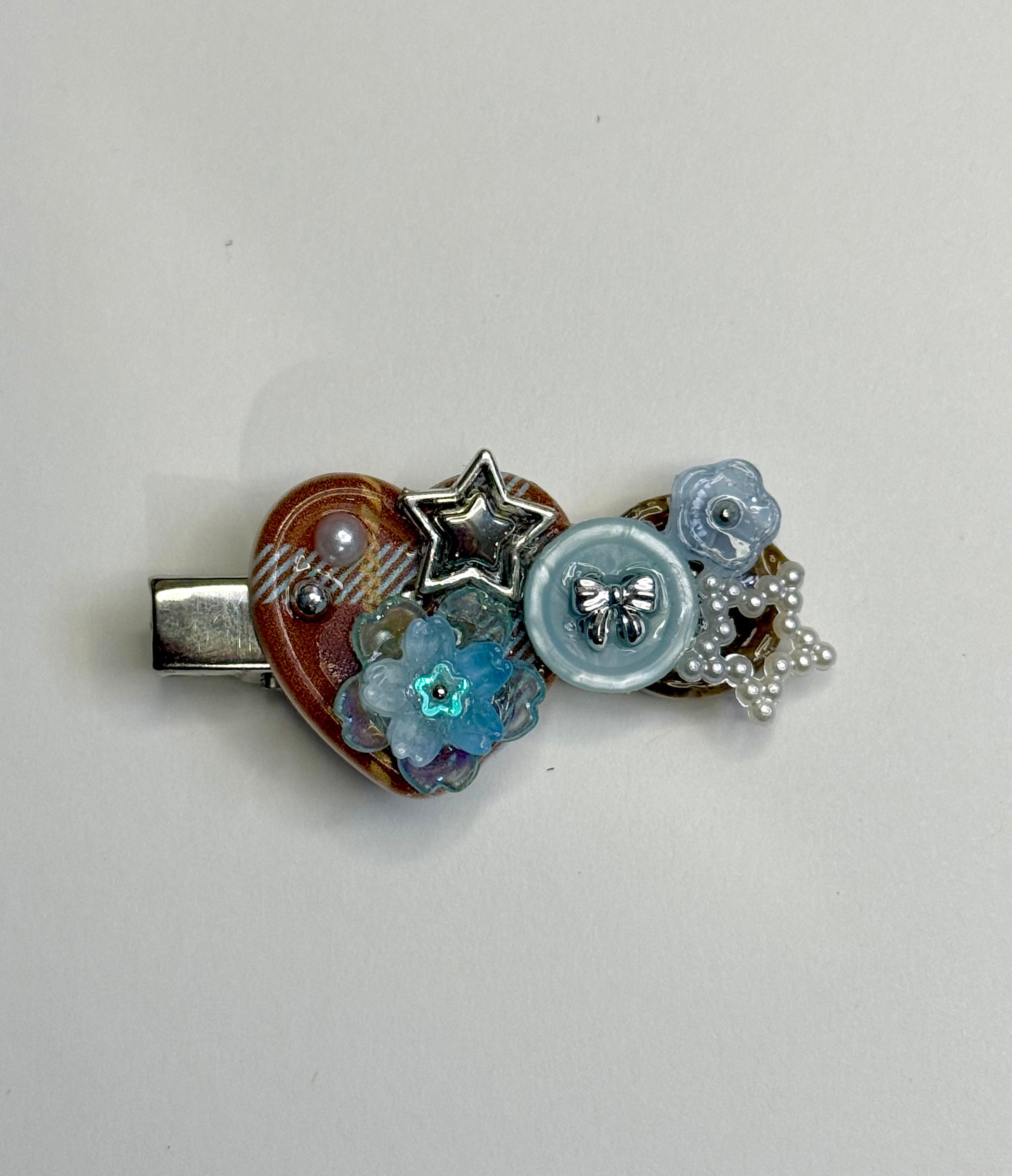 BLUEBERRY CHOCO HAIRCLIP