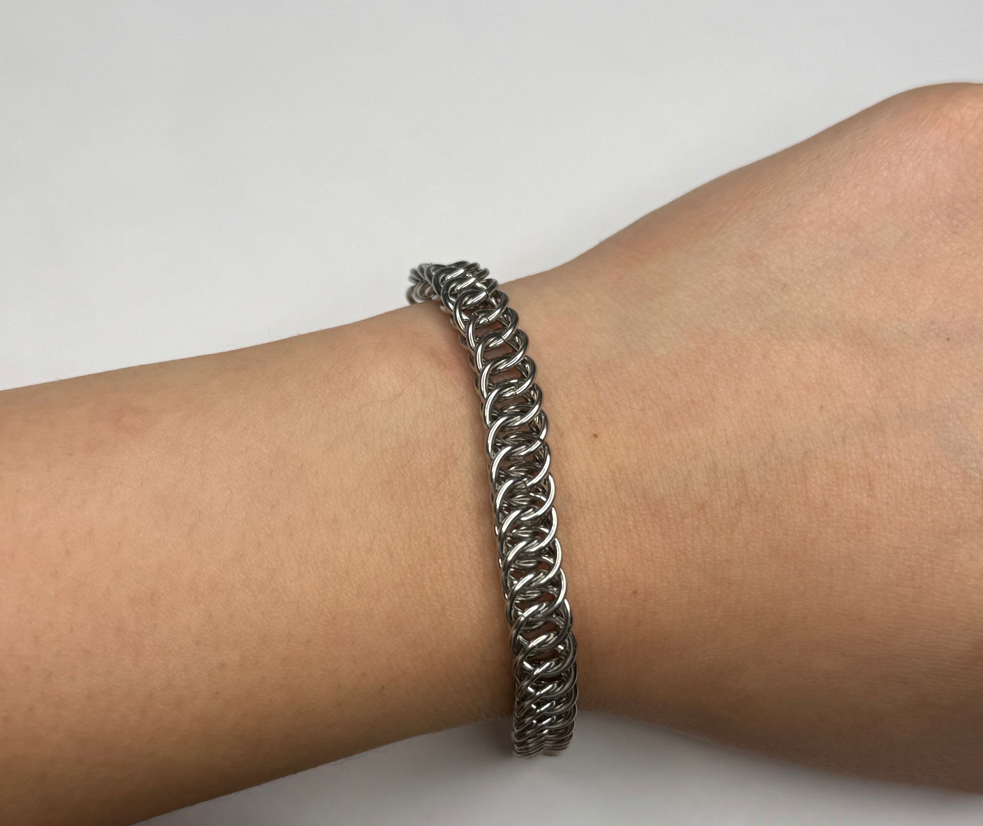 SIMPLE CHAIN BRACELET - Half Persian 4/1