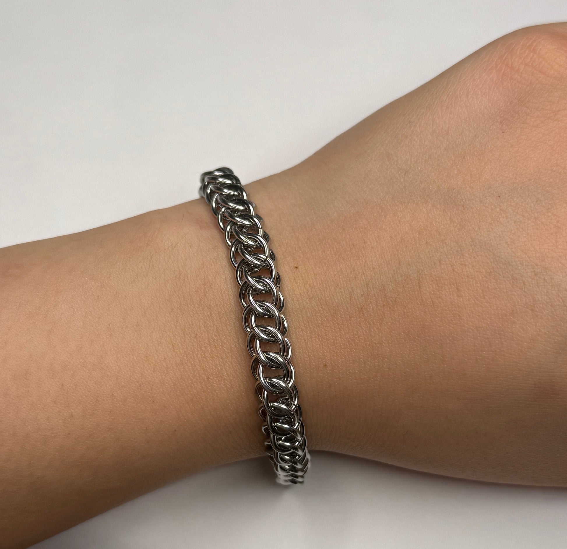 SIMPLE CHAIN BRACELET - Half Persian 3/1